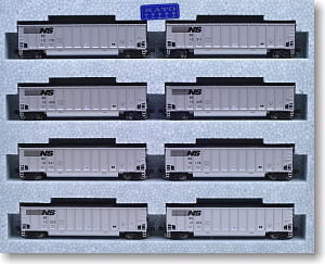 Bethgon Coalporter Norfolk Southern 8 Car Set Silver Black Text Model Train Hobbysearch Model Train N Store
