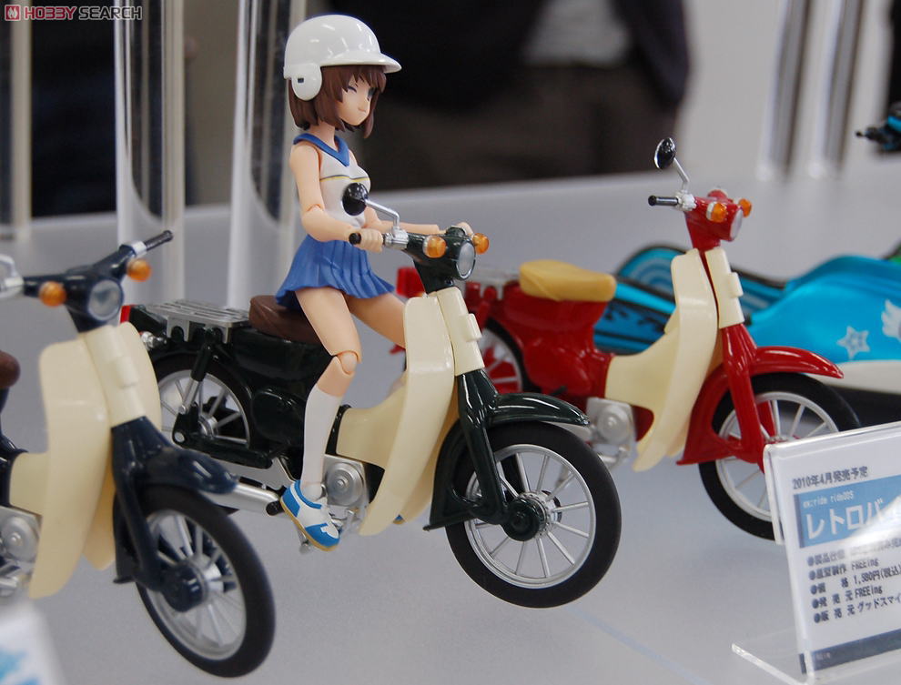 eXride RETRO BIKE スーパーカブ ミニカー figma（ex:ride ride