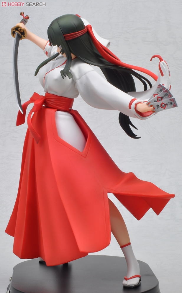 クイーンズブレイド 武者巫女 トモエ (フィギュア) - ホビー