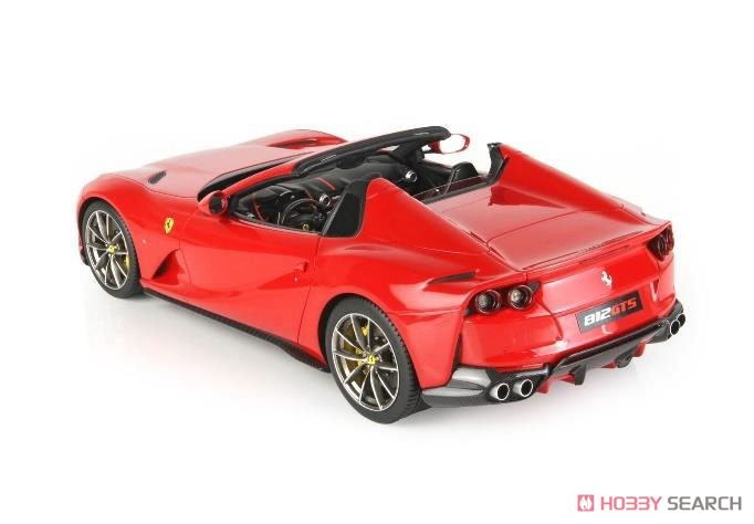 Ferrari 812 GTS 2019 Red Corsa 322 Yellow brake disks (ケース無) (ミニカー) 商品画像2