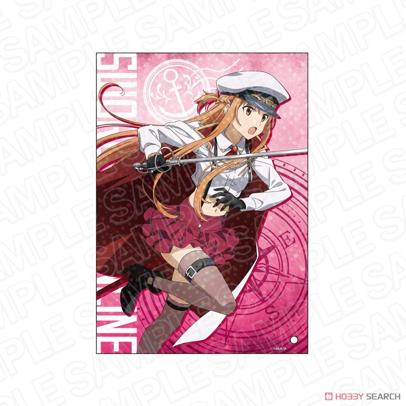 Sword Art Online Mini Acrylic Art Asuna Pirates / Navy Ver. Anime