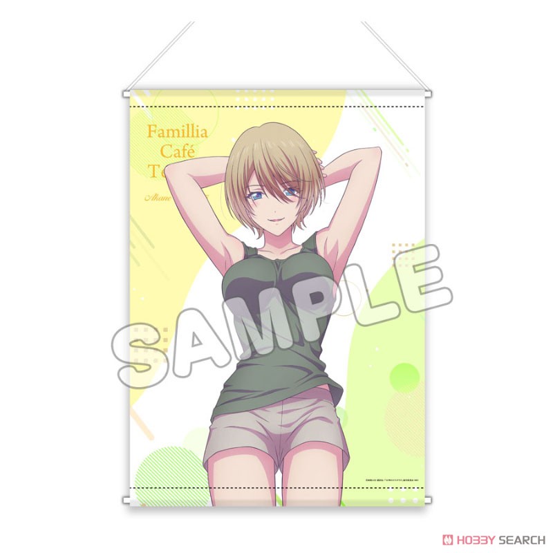 Amazon全巻購入特典 鳳凰寺紅葉 描き下ろしB2布ポスター 女神のカフェ