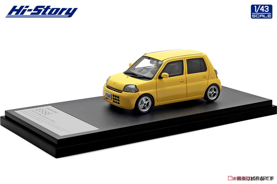 DAIHATSU ESSE ECO Low Down Custom (2006) Sunshine Yellow (Diecast Car) 商品画像1