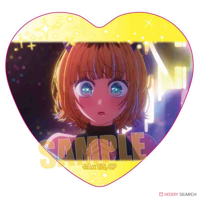 メモリーズハート缶バッジ 【推しの子】 MEMちょ (キャラクターグッズ