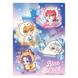 ブルーロック 下敷き アイスピンク きぐるみんず ひんやり (キャラクターグッズ)
