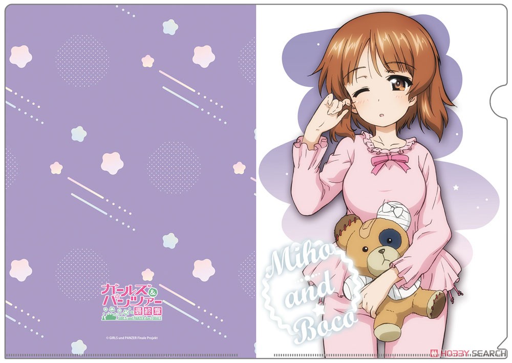 ガールズ＆パンツァー 最終章 「西住みほ」 クリアファイルセット