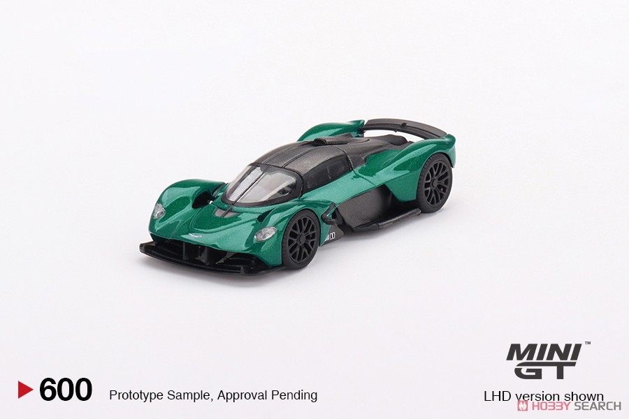 アストンマーチン ヴァルキリー アストンマーチン レーシング グリーン (左ハンドル) (ミニカー) 商品画像1