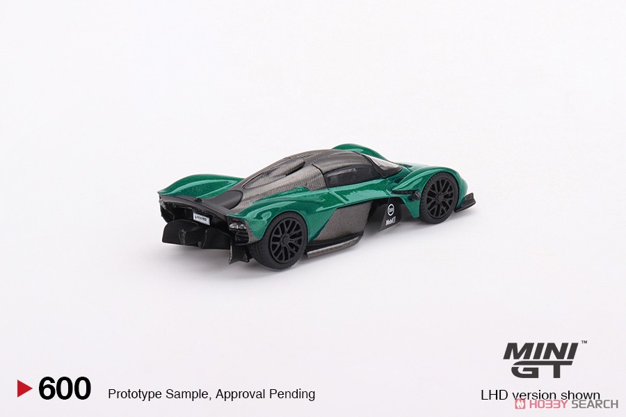 アストンマーチン ヴァルキリー アストンマーチン レーシング グリーン (左ハンドル) (ミニカー) 商品画像2