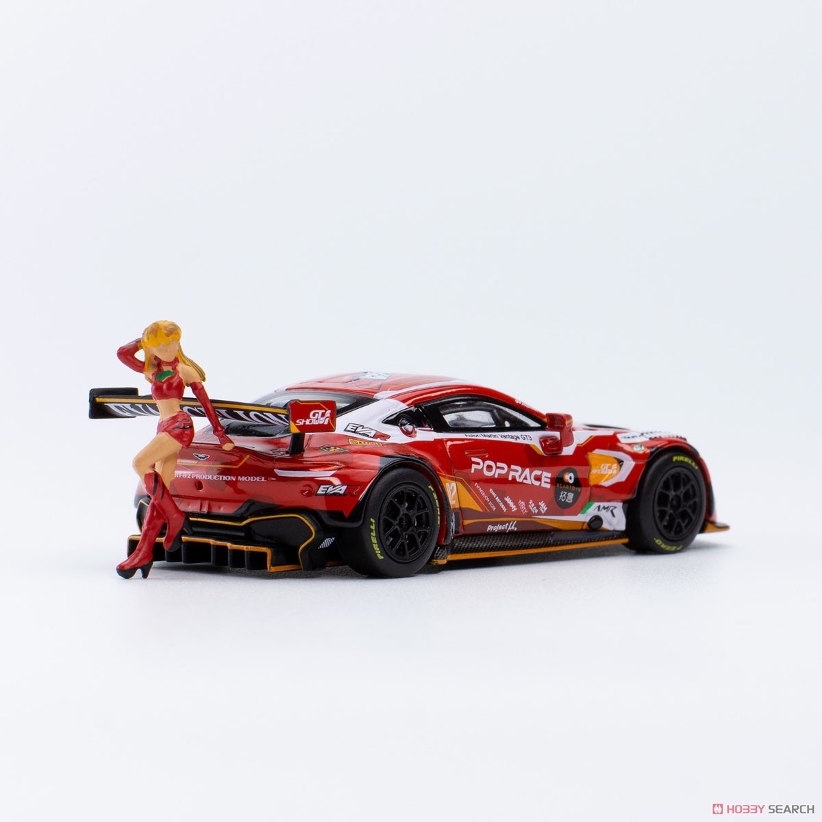 EVA RT PRODUCTION MODEL-02 ASTON MARTIN GT3 WITH FIGURE (ミニカー