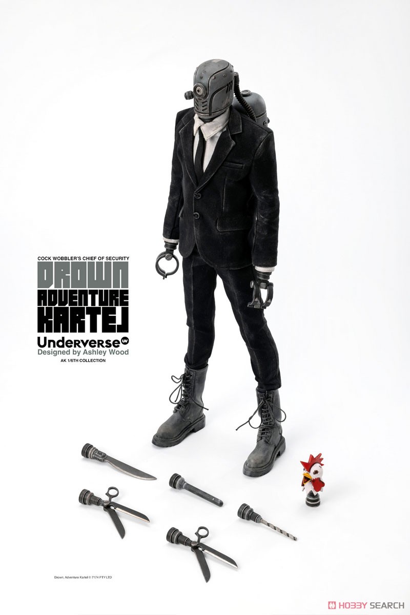 アニメ+ゲーム Underverse  THE DROWN Adventure Kartel Underverse 1/6 THE DROWN Adventure Kartel (Completed