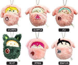 The Seven Deadly Sins: Dragon`s Judgement Kurumi Tapinui (Set of 6) (Anime Toy)