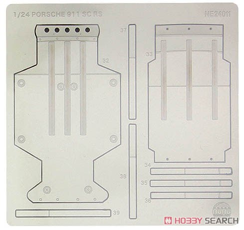 1/24 Racing Series Porsche 911 SC RS 1984 Oman Rally Winner w/Photo-Etched Parts (Model Car) 中身2