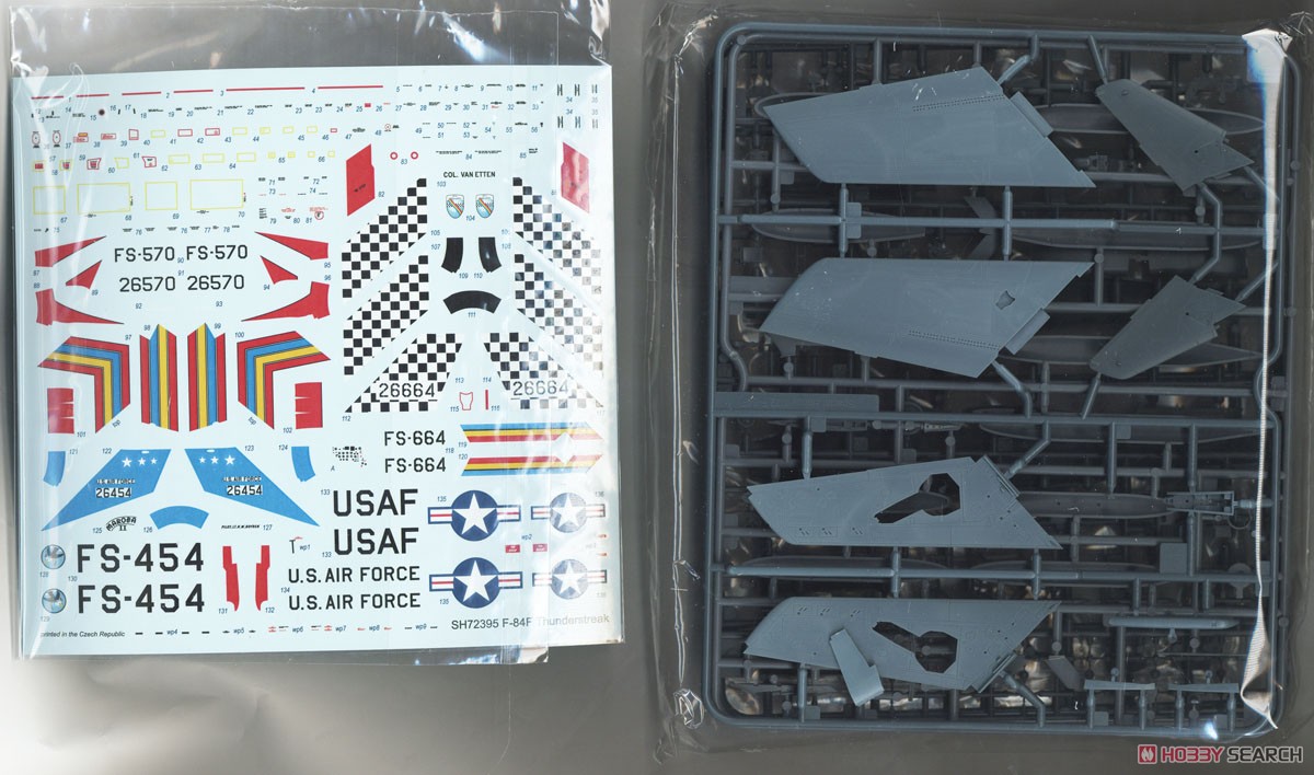 F-84F Thunderstreak `US Swept-wing Thunder` (Plastic model) 中身1 Modal