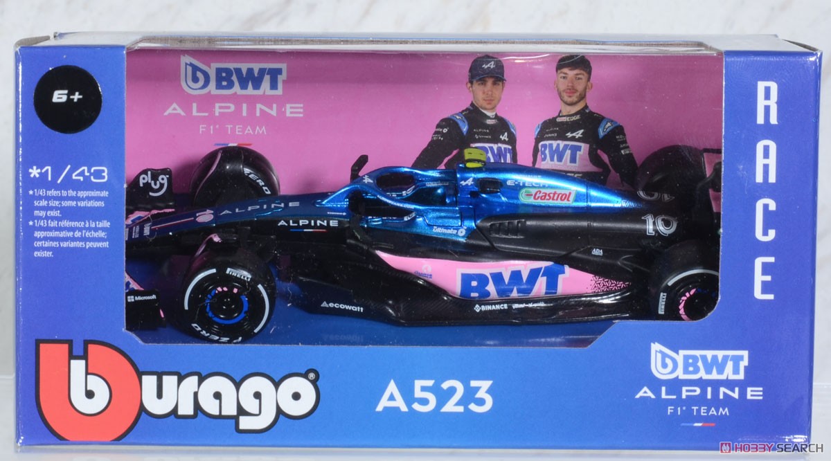 ミニチャンプス1⁄43F12017年オコン スパーク 1⁄43 BWT アルピーヌ F1