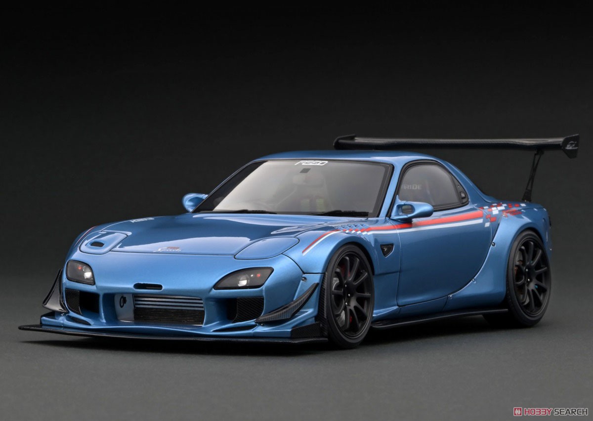FEED Afflux GT3 (FD3S) Light Blue Metallic (ミニカー