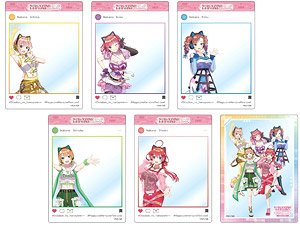 五等分の花嫁∽ 『マガジンヒロインフェス』 描き下ろしクリアカードセット (キャラクターグッズ)