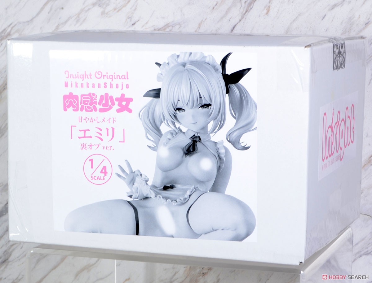 肉感少女 甘やかしメイド 「エミリ」 裏オプver. (1/4スケール) (フィギュア) パッケージ1 モーダル