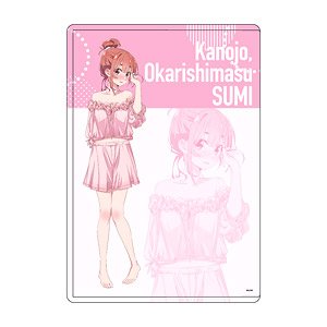 キャラクリアケース 「TVアニメ『彼女、お借りします』」 17 墨 へそチラver. (描き下ろしイラスト) (キャラクターグッズ)