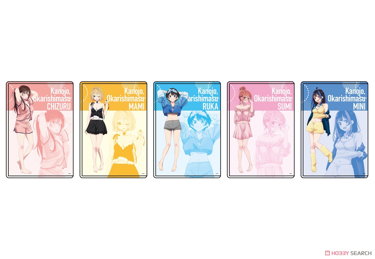 キャラクリアケース 「TVアニメ『彼女、お借りします』」 17 墨 へそチラver. (描き下ろしイラスト) (キャラクターグッズ) その他の画像1