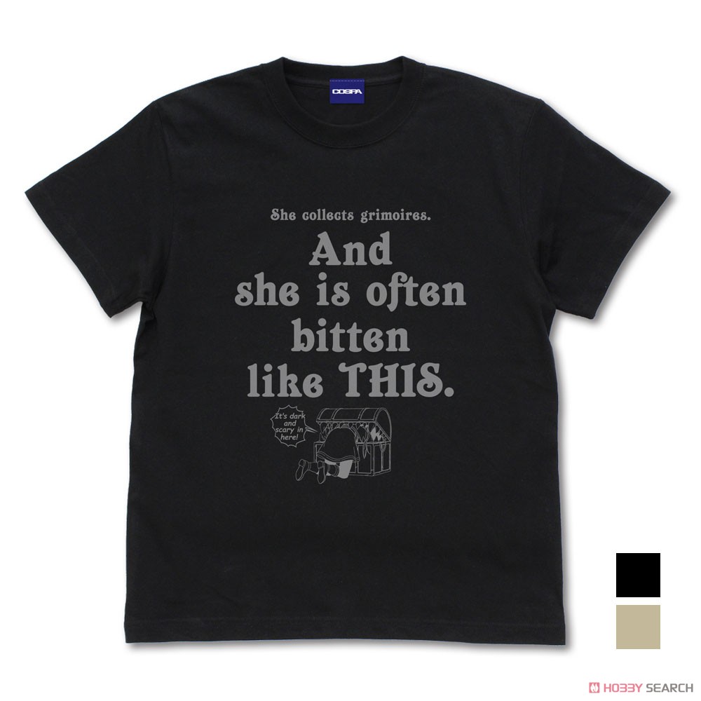 葬送のフリーレン ミミックに食べられるフリーレン Tシャツ BLACK L (キャラクターグッズ) 商品画像1