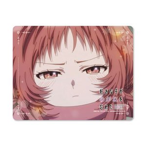 好きな子がめがねを忘れた 裸眼の距離マウスパッド 冬の日 (キャラクターグッズ)