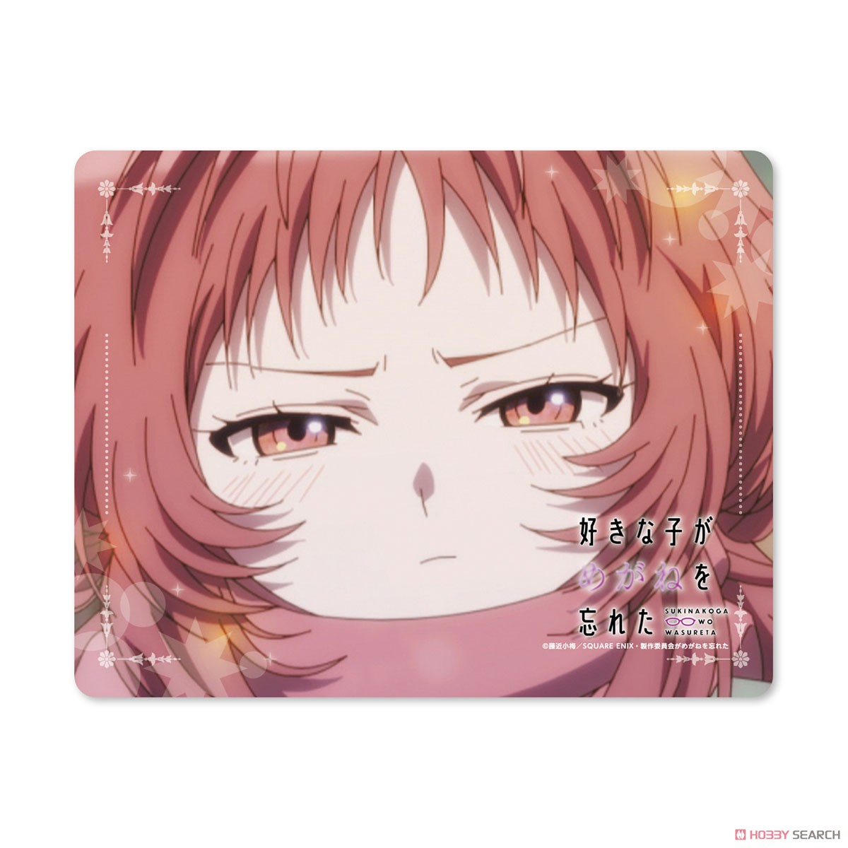 好きな子がめがねを忘れた 裸眼の距離マウスパッド 冬の日 (キャラクターグッズ) 商品画像1