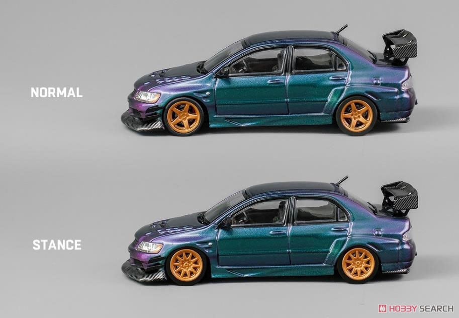 Mitsubishi ランサー エボリューション IX Widebody カメレオン (ミニカー) 商品画像3