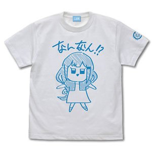 アイドルマスター ミリオンライブ！ 白石紬のなんなん Tシャツ WHITE M (キャラクターグッズ)
