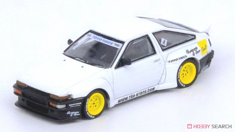 Toyota AE86 スプリンタートレノ Pandem/Rocket Bunny ホワイト (ミニカー) 商品画像1