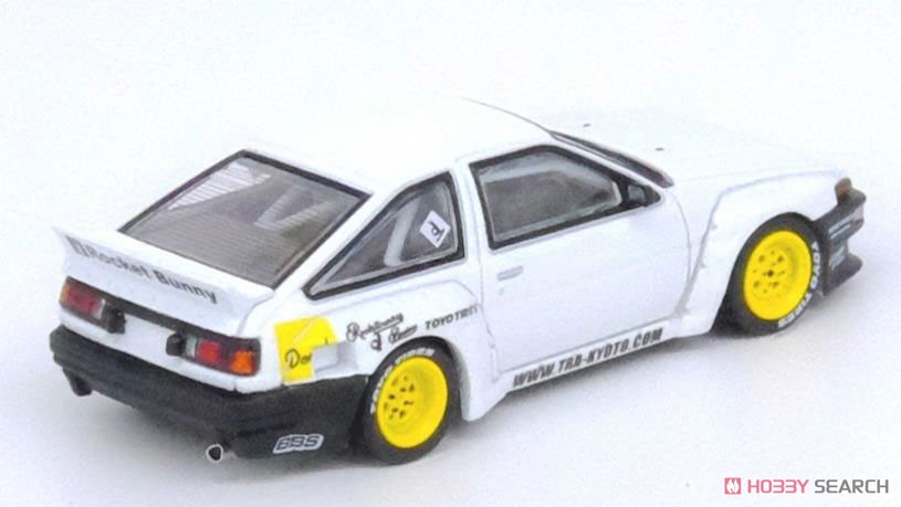 Toyota AE86 スプリンタートレノ Pandem/Rocket Bunny ホワイト (ミニカー) 商品画像2