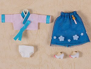 Nendoroid Doll Outfit Set: World Tour Korea - Girl (Blue) (PVC Figure)