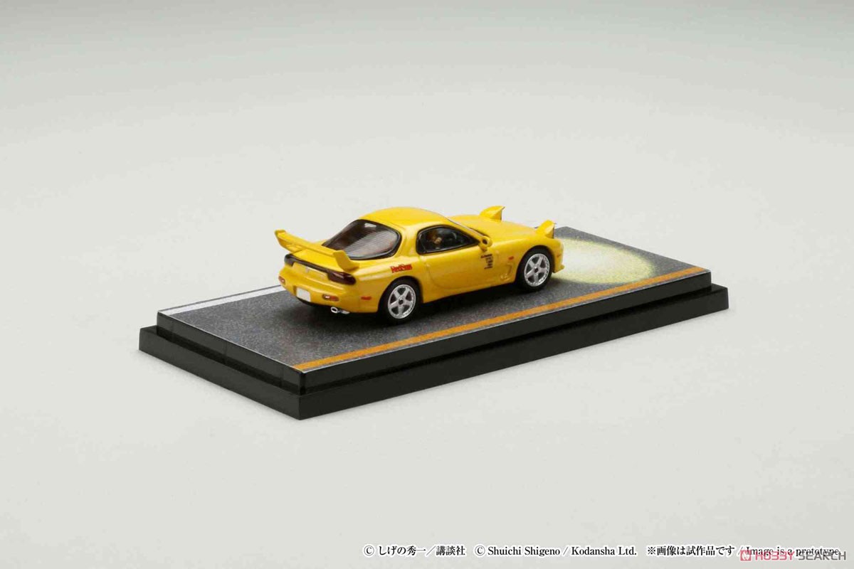 RX-7 ミニカー RedSuns 1/18 1/18 Mazda RX7 FD RS Coupe (Red) 1994 Diecast Model Car by