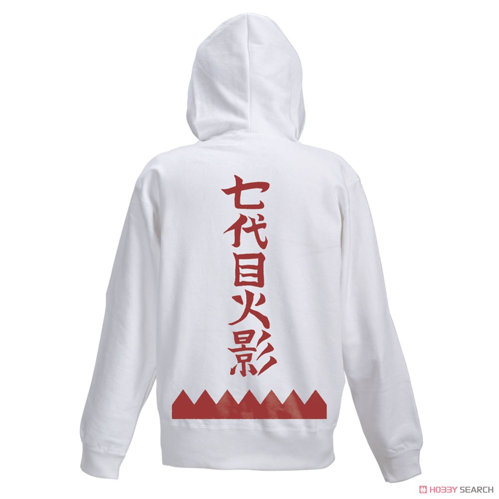 Boruto: Naruto Next Generations Seventh Hokage Zip Parka White M
