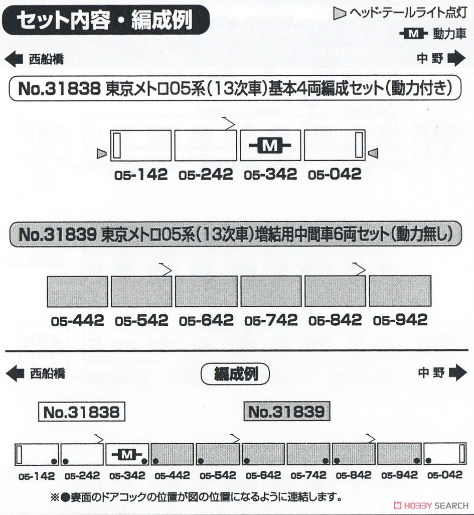 東京メトロ 05系 (13次車) 基本4両編成セット (動力付き) (基本・4両