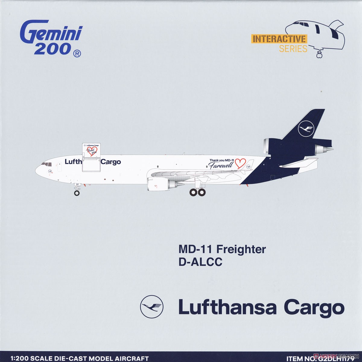ルフトハンザカーゴ MD-11F D-ALCC 1/200 【公式通販】