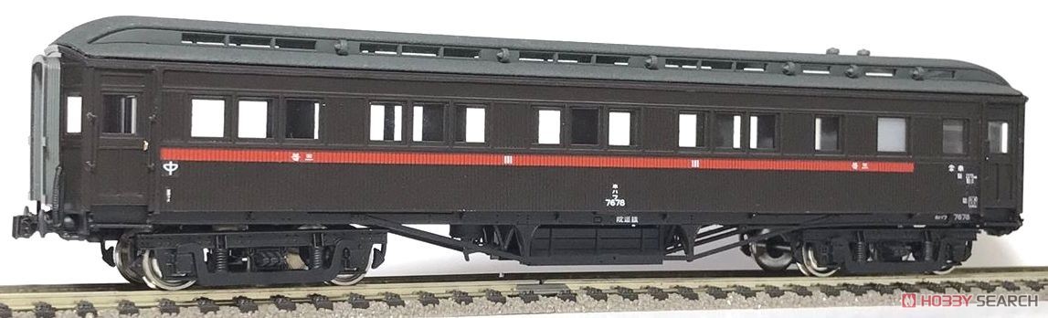 *Bargain Item* 1/80(HO) J.G.R. HOHAFU7570 (NAHAFU14100) Paper Kit (Unassembled Kit) (Model Train) 商品画像1