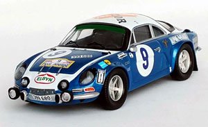 Alpine Renault A110 1975 Acropolis Rally 2nd #9 `Sciroco` / Miltos Andriopoulos (Diecast Car)