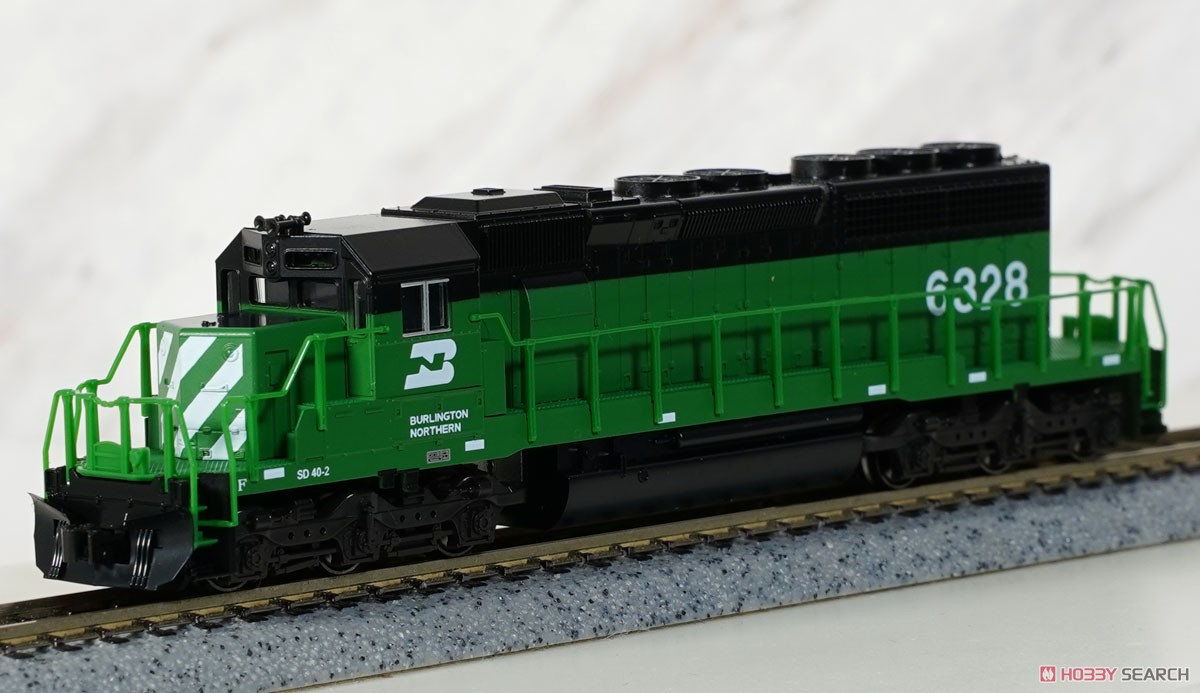 EMD SD40-2 `Early` Burlington Northern (BN) #6328 (Model Train