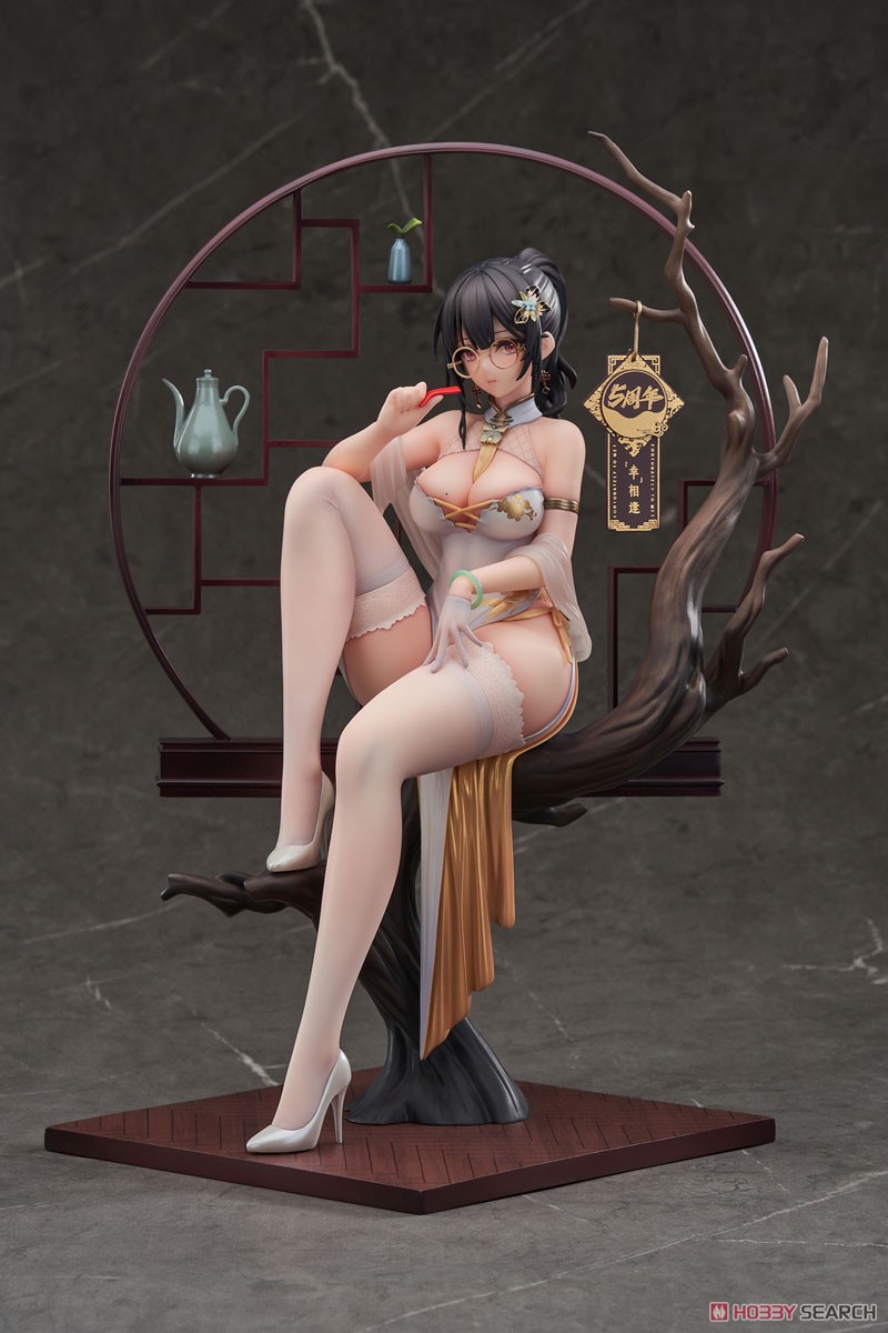 Xiami Chinese Dress White Ver. w/Bonus Item (PVC Figure) 商品画像2