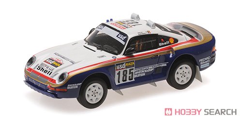 ポルシェ 959 ICKX/BRASSEUR パリ-ダカール ラリー 1986 ミニカー