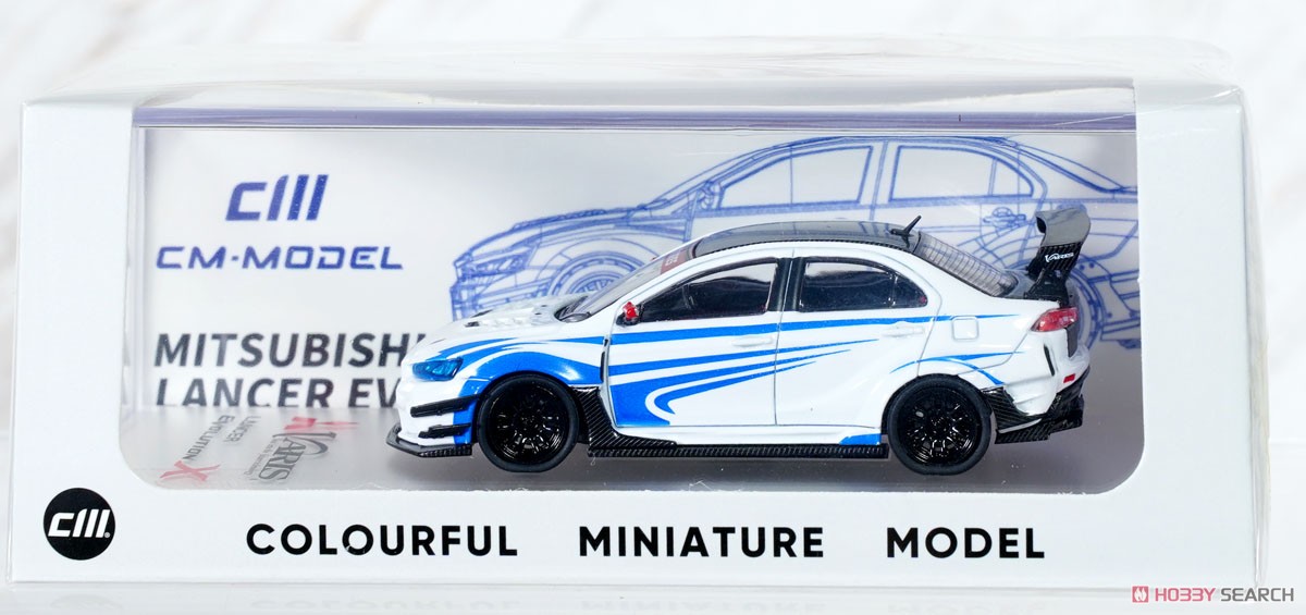 Mitsubishi ランサー エボリューション X Varis ホワイト (ミニカー) パッケージ1
