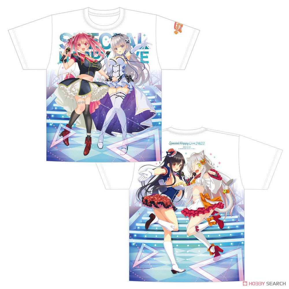 ま〜まれぇど＆FAVORITE Special Happy Live! Tシャツ ま〜まれぇど＆FAVORITE Special Happy Live! Tシャツ
