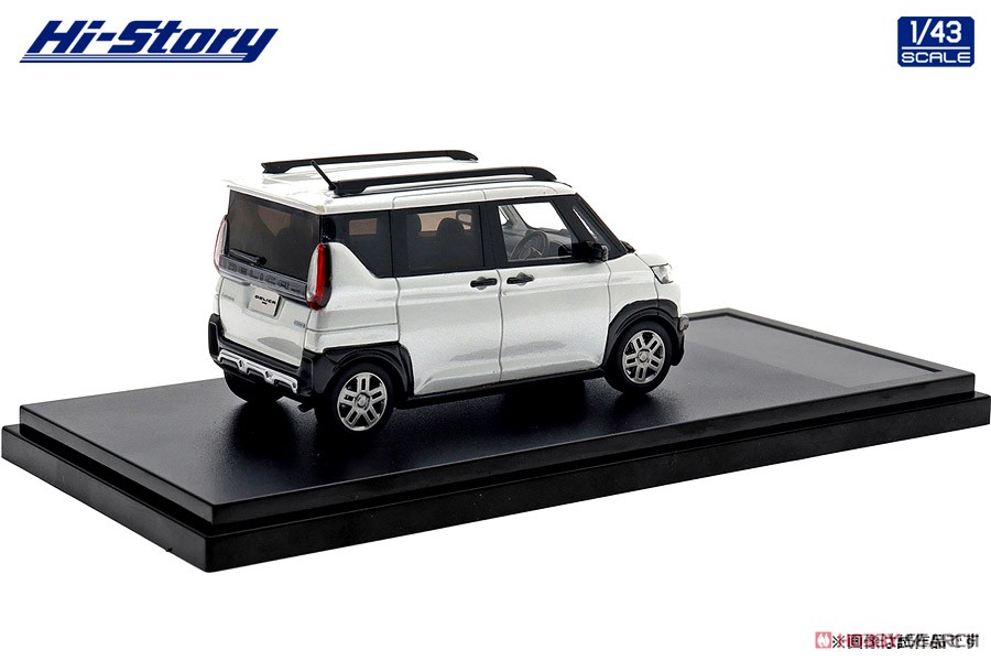 1/43 ミツビシ DELICA デリカミニ T Premium (2023) 1/43 MITSUBISHI DELICA MINI T Premium (2023) ホワイトパール