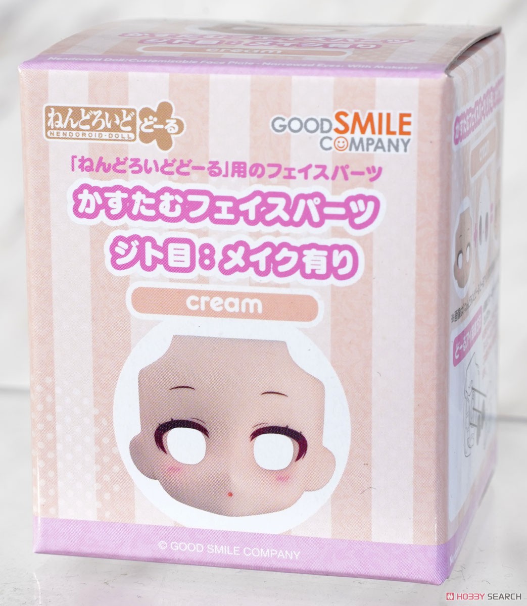 ねんどろいどどーる かすたむフェイスパーツ ジト目：メイク有り(cream