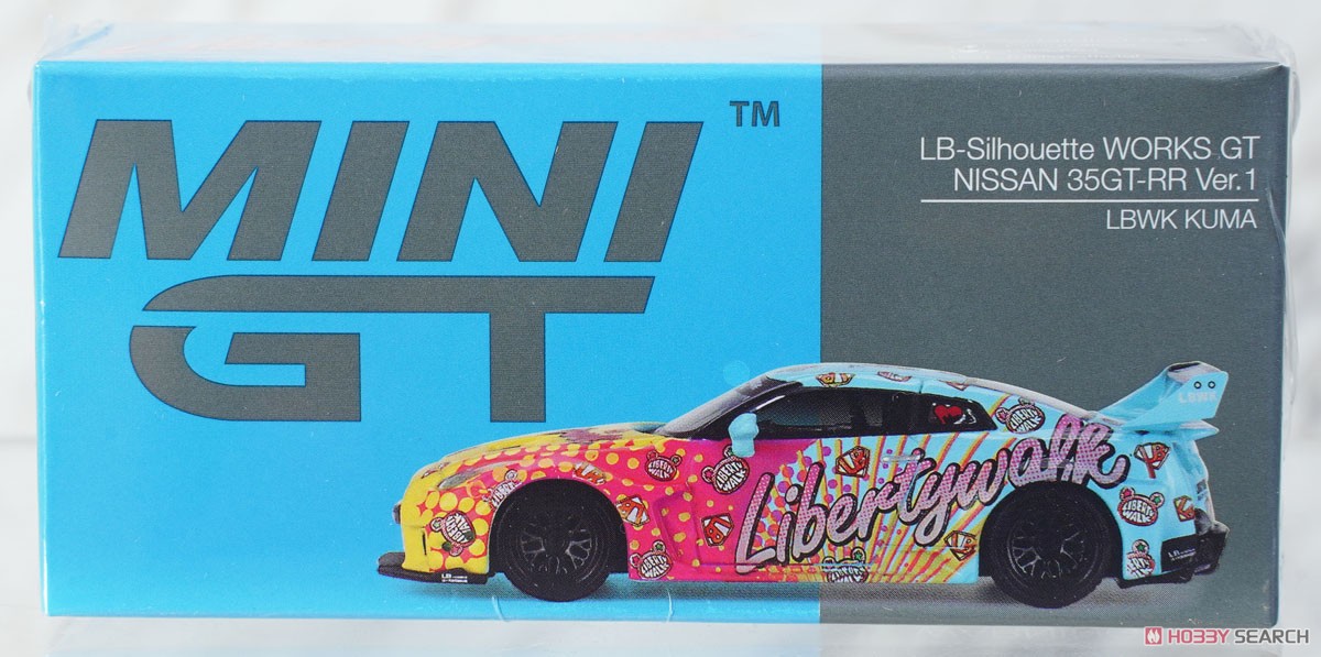 LB-Silhouette WORKS GT Nissan 35GT-RR Version 1 LBWK KUMA (RHD) (Diecast Car) パッケージ1