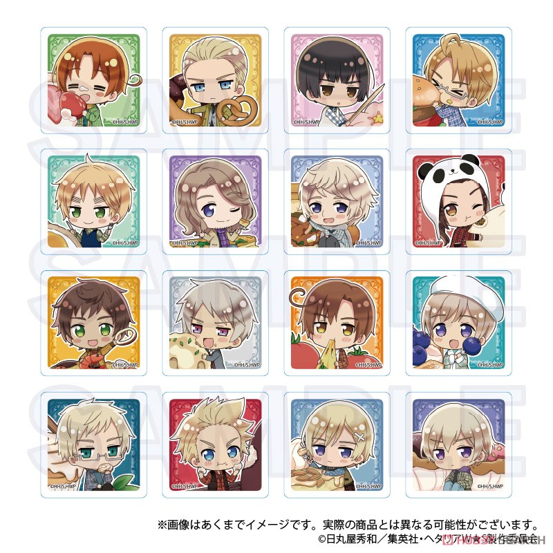 ヘタリア World☆Stars アクリルクリップ yummy！ ver