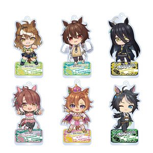 劇場版『ウマ娘 プリティーダービー 新時代の扉』 デフォルメアクリルキーチェーンスタンド (6個セット) (キャラクターグッズ)