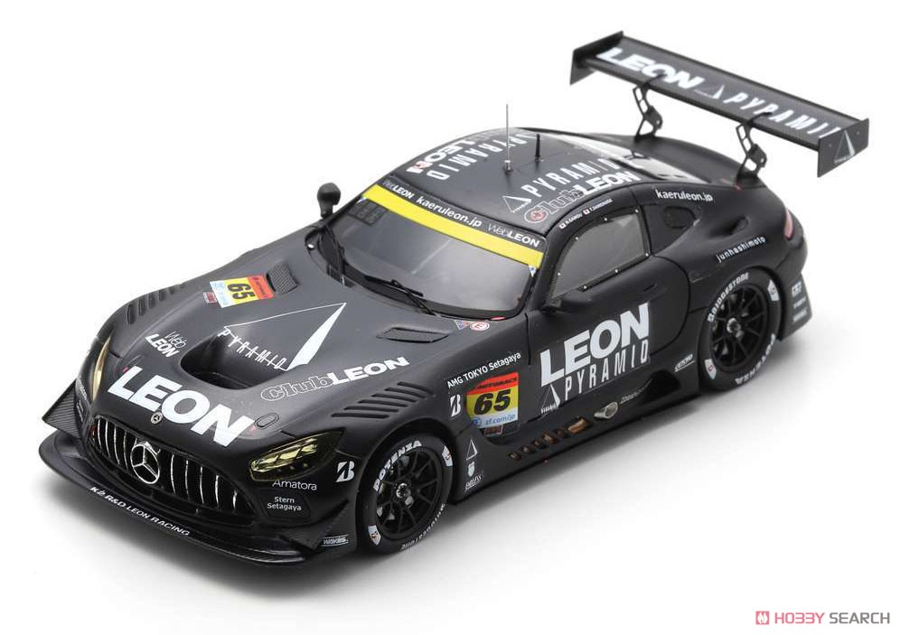 ミニカー LEON PYRAMID AMG K2 SUPER GT 2024 LEON PYRAMID AMG No.65 K2 R&D LEON RACING GT300 SUPER GT
