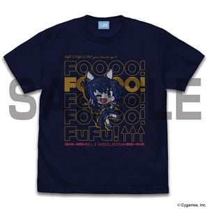 ウマ娘 プリティーダービー ダイタクヘリオスのアゲ↑アゲ↑ Tシャツ NAVY XL (キャラクターグッズ)