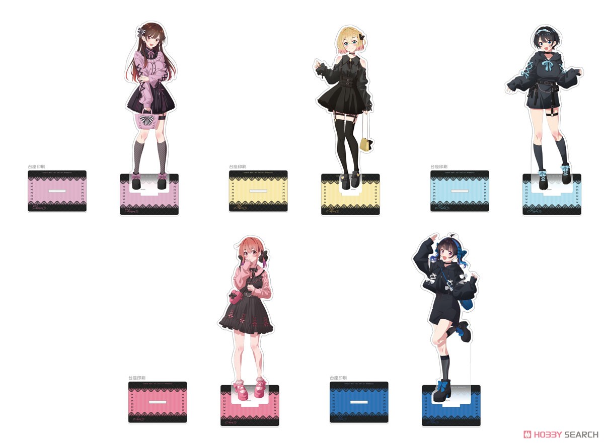 かのかり みに 特大アクリルスタンド+特典セット ゴシック風